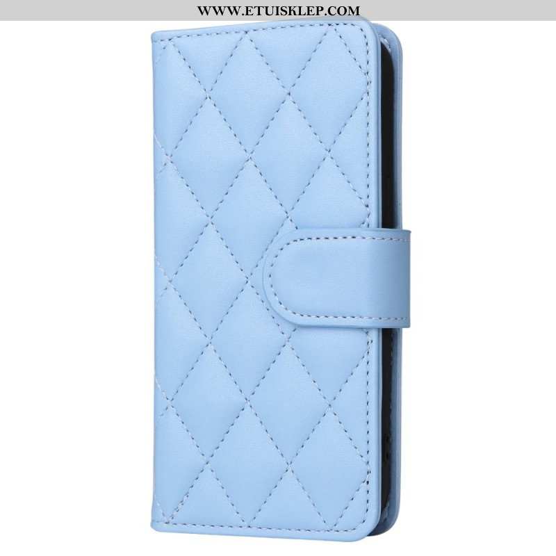 Etui Folio do iPhone 14 Pikowany Styl